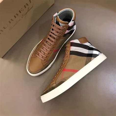 men burberry shoes|burberry shoes men high top.